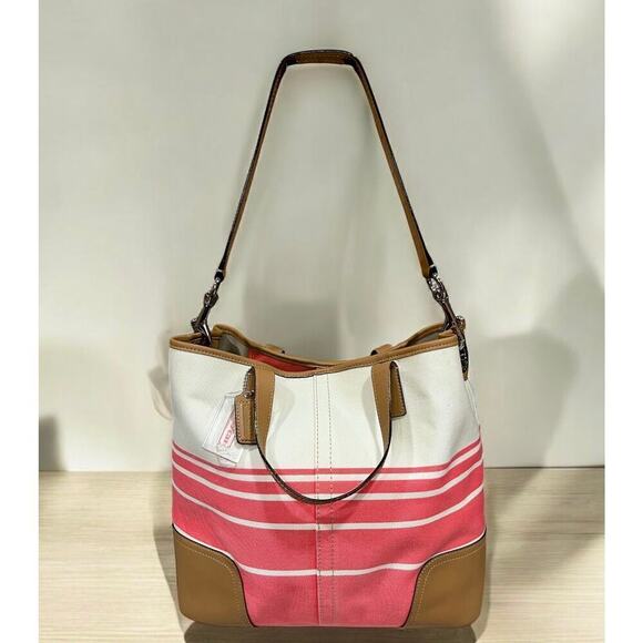 Coach Handbags - Coach F29921 Hadley Variegated Duffle Bag